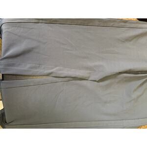 Boys Addias Grey Lightweight Pants Size 8 (S)